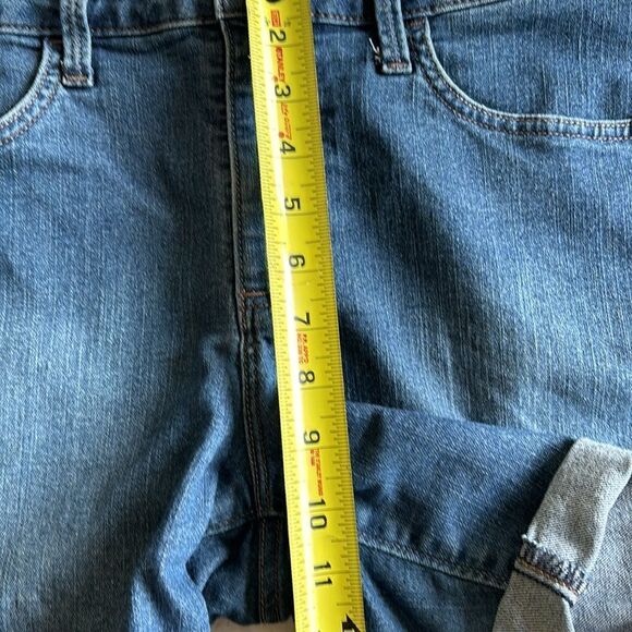 Vintage riders by Lee mid rise 5” inseam Jean shorts women’s size 10 - Picture 6 of 7
